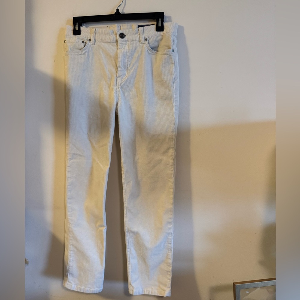 VINEYARD VINES Boy Corduroy off white size 18 boys Pants